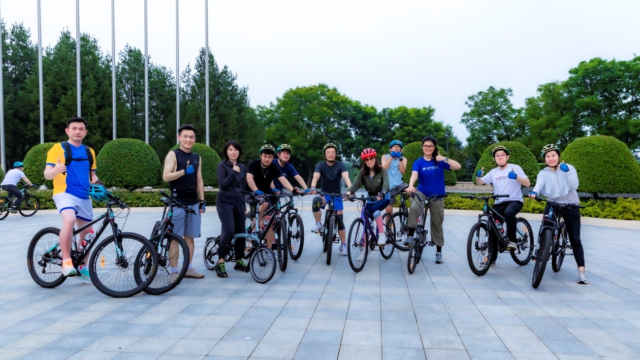 「騎行雁棲湖，凝聚團(tuán)隊(duì)力！」 一日騎行團(tuán)建，挑戰(zhàn)與美景同行！