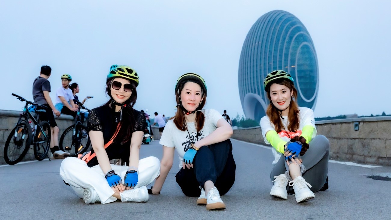「騎行雁棲湖，凝聚團(tuán)隊(duì)力！」 一日騎行團(tuán)建，挑戰(zhàn)與美景同行！
