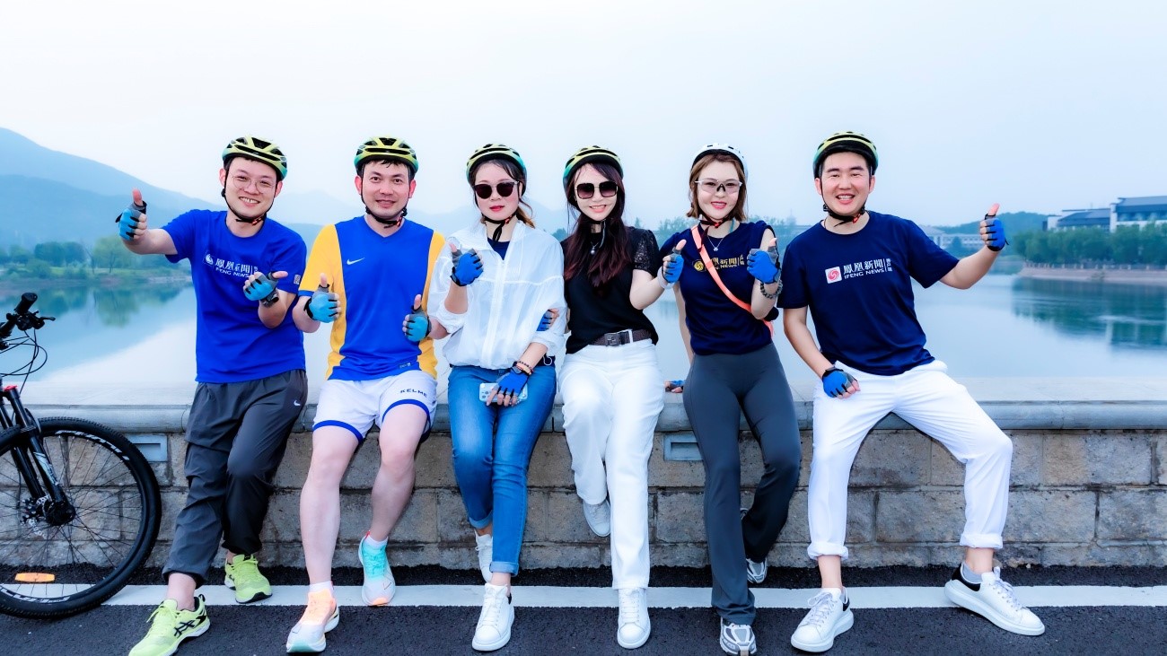 「騎行雁棲湖，凝聚團(tuán)隊(duì)力！」 一日騎行團(tuán)建，挑戰(zhàn)與美景同行！